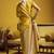 satin silk blend handloom weaving saree in mustard yellow