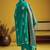satin silk blend handloom weaving saree in sea green