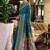 Rama soft silk blend banarasi jacuard work designer party wear saree with unstitched blouse piece