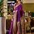 Purple soft silk blend banarasi jacuard work designer party wear saree with unstitched blouse piece