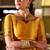 Yellow soft silk blend banarasi jacuard work designer party wear saree with unstitched blouse piece