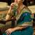 Rama soft silk blend banarasi jacuard work designer party wear saree with unstitched blouse piece