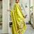Parrot soft silk blend banarasi jacuard work designer party wear saree with unstitched blouse piece