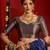 Blue soft silk blend banarasi jacuard work designer party wear saree with unstitched blouse piece