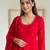 party wear look gerorrget gown with pant dupatta set