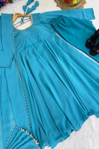 anarkali gown set