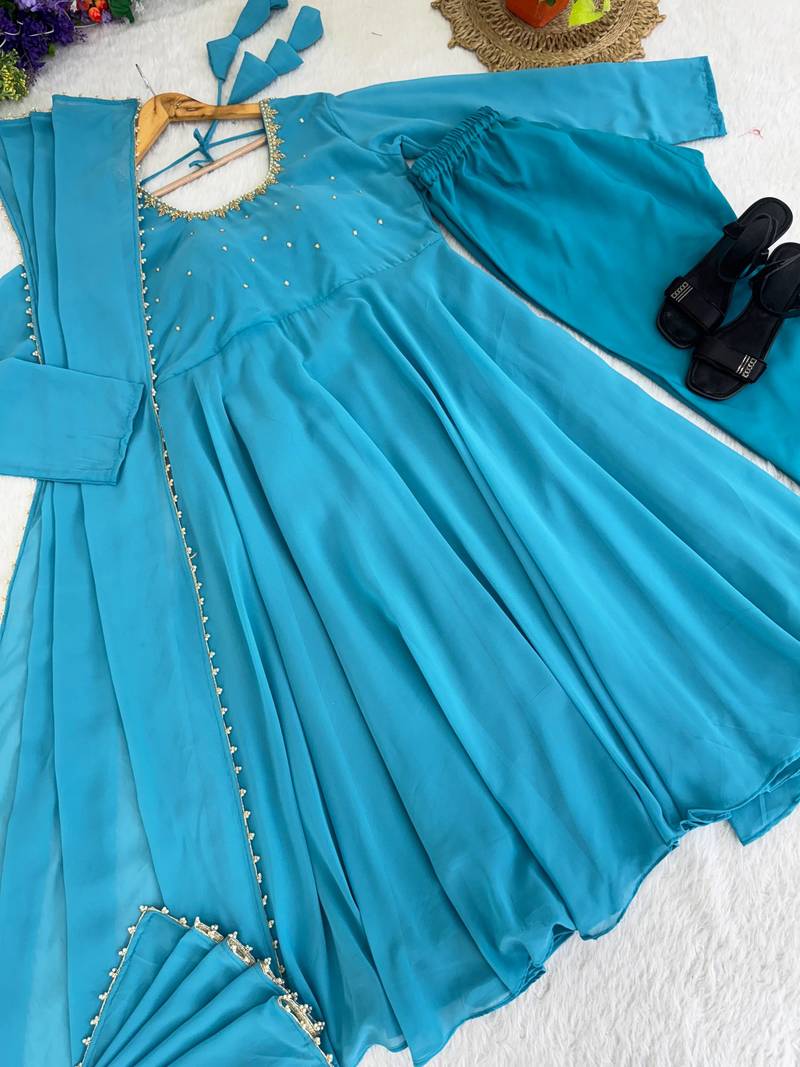  anarkali gown set