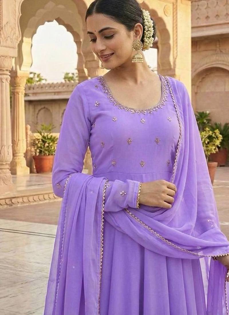  anarkali gown set