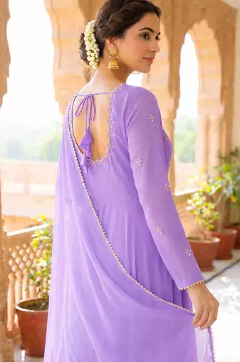 anarkali gown set