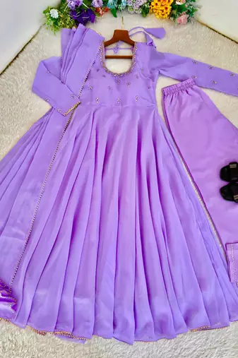 anarkali gown set