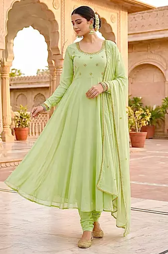  anarkali gown set