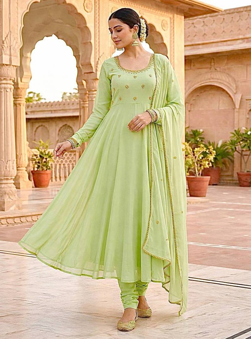  anarkali gown set