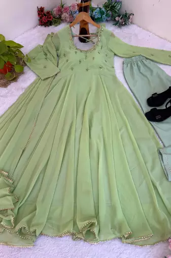 anarkali gown set