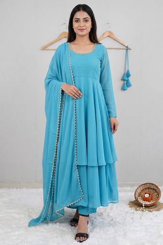  anarkali gown set
