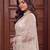  net saree with beads sequence & pearl embroidery work
