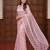  net saree with beads sequence & pearl embroidery work