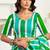 sky green lilen print work designer party wear festive 1 minute ready to wear saree with unstitched blouse piece