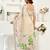 off white lilen print work designer party wear festive 1 minute ready to wear saree with unstitched blouse piece
