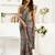 mehendi grey lilen print work designer party wear festive 1 minute ready to wear saree with unstitched blouse piece