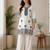 Trendy rayon cotton embroidered co-ord set for women