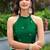 Green soft shimmer chiffon embroidery work designer party wear festive saree with unstitched blouse piece