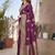 Wine soft pure pethani silk with jari weave work designer party wear festive saree with unstitched blouse piece
