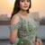 Women's Mehendi Net Embroidered Semi-Stiched Lehenga Choli Set With Dupatta And Unstiched Blouse Piece