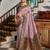 Lavender  soft silk blend with woven work designer party wear festive saree with unstitched blouse piece