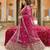 net sequins embroidered lehenga choli