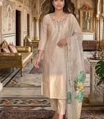 New  trendy fancy premium mul chanderi kurta set