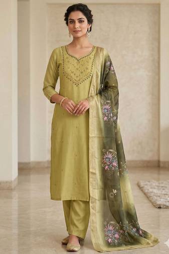 New  trendy fancy premium mul chanderi kurta set