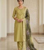 New  trendy fancy premium mul chanderi kurta set