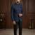 Navy blue color jodhpuri for men | premium designer bandhgala ethnic wear