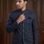 Navy blue color jodhpuri for men | premium designer bandhgala ethnic wear