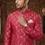 Hot pink color jecquard jodhpuri for men | premium designer bandhgala ethnic wear