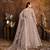 ONION PINK COLOR CORDING WORK HEAVY NET SEMI STICHED DESIGNER GOWN 