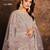 ONION PINK COLOR CORDING WORK HEAVY NET SEMI STICHED DESIGNER GOWN 