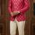 Hot pink color jecquard jodhpuri for men | premium designer bandhgala ethnic wear