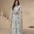 Premium chinon silk salwar suit set with matching dupatta