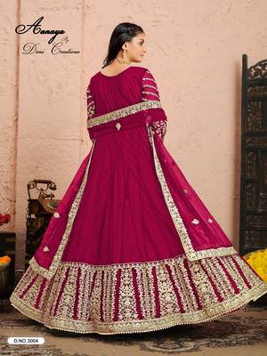  RANI CORD sequin WORK NET DESIGN GOWN 2