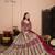  RANI COLOR CORD N SEQUNCE WORK NET SEMI STICHED DESIGN GOWN