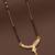 gold plated diamond mangalsutra 