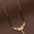 gold plated diamond mangalsutra 