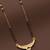 gold plated diamond mangalsutra 