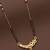 gold plated diamond mangalsutra 