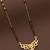 gold plated diamond mangalsutra 