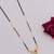 gold plated diamond mangalsutra 