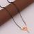 gold plated diamond mangalsutra 