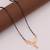 gold plated diamond mangalsutra 