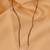 gold plated diamond mangalsutra 